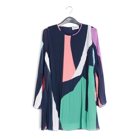 NWT Essentiel Antwerp Zisse Pleated Swing Dress size Small - Picture 7 of 8